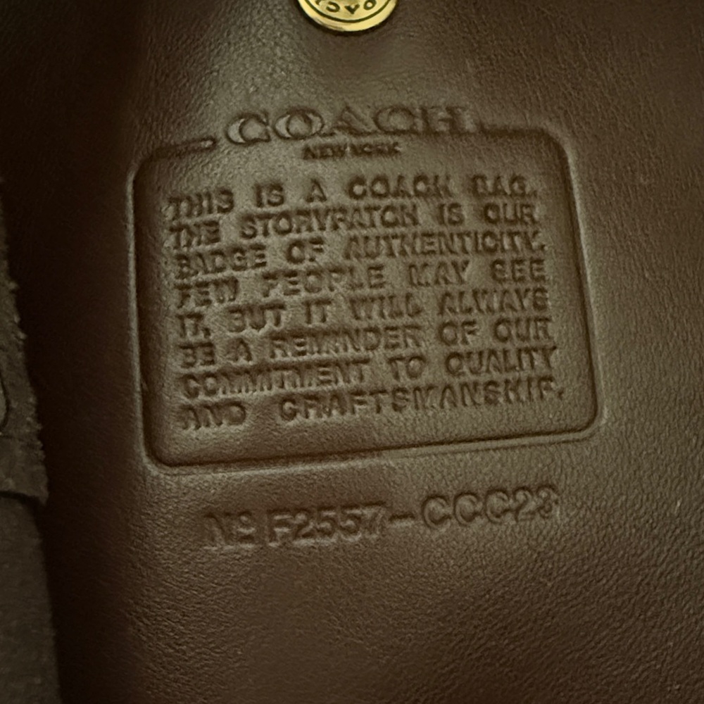 2025 updated Coach Bleecker Bucket Bag in Maple - Picture 11 of 15